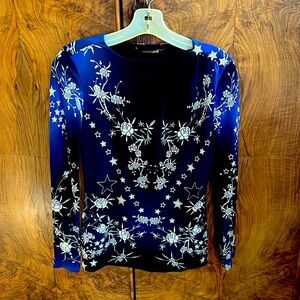 Roberto Cavalli blouse. Size 40 (US small to medium)-collector item!
